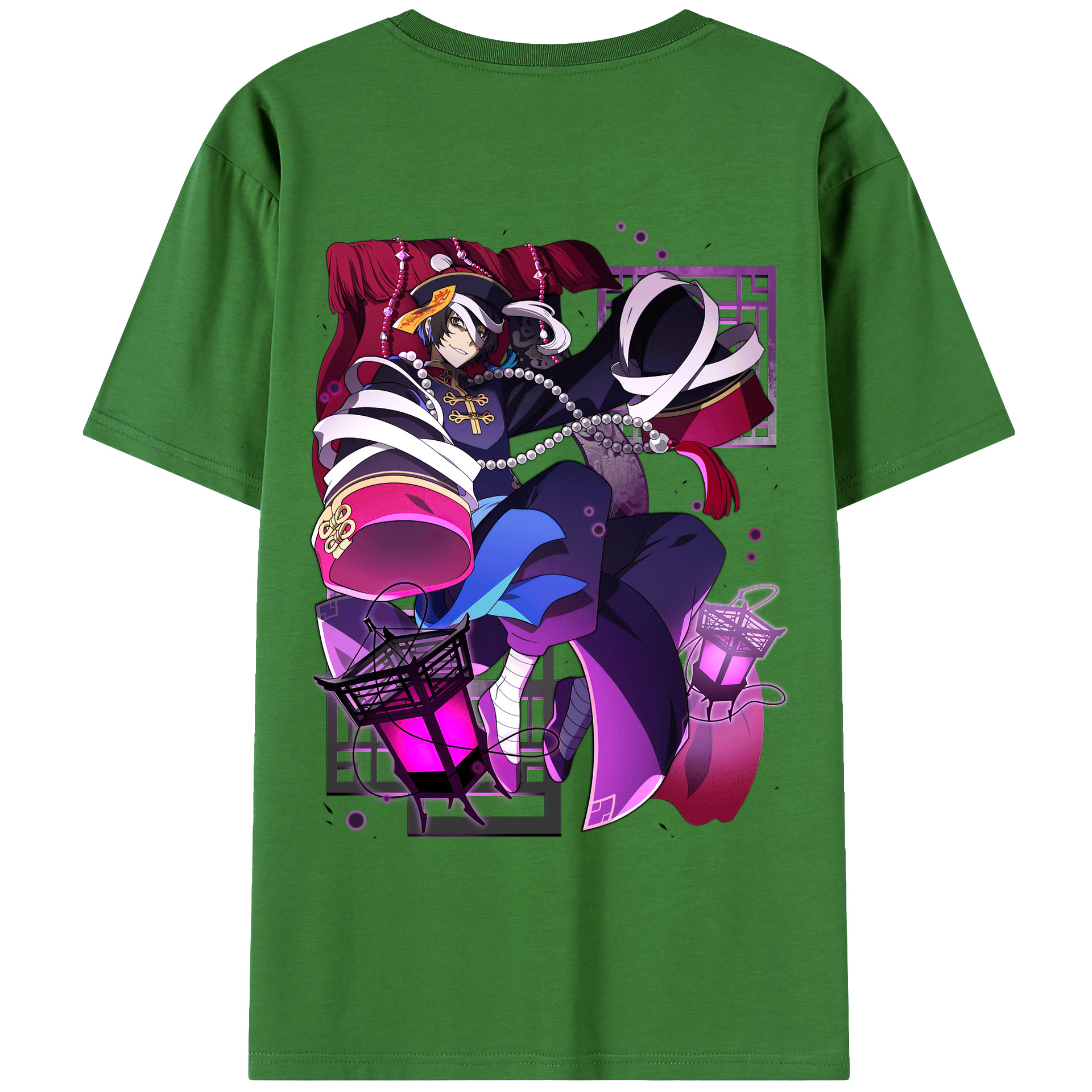 （画像用） 文豪ストレイドッグス Bungo Stray Dogs レディース半袖Tシャツ(バックプリント)